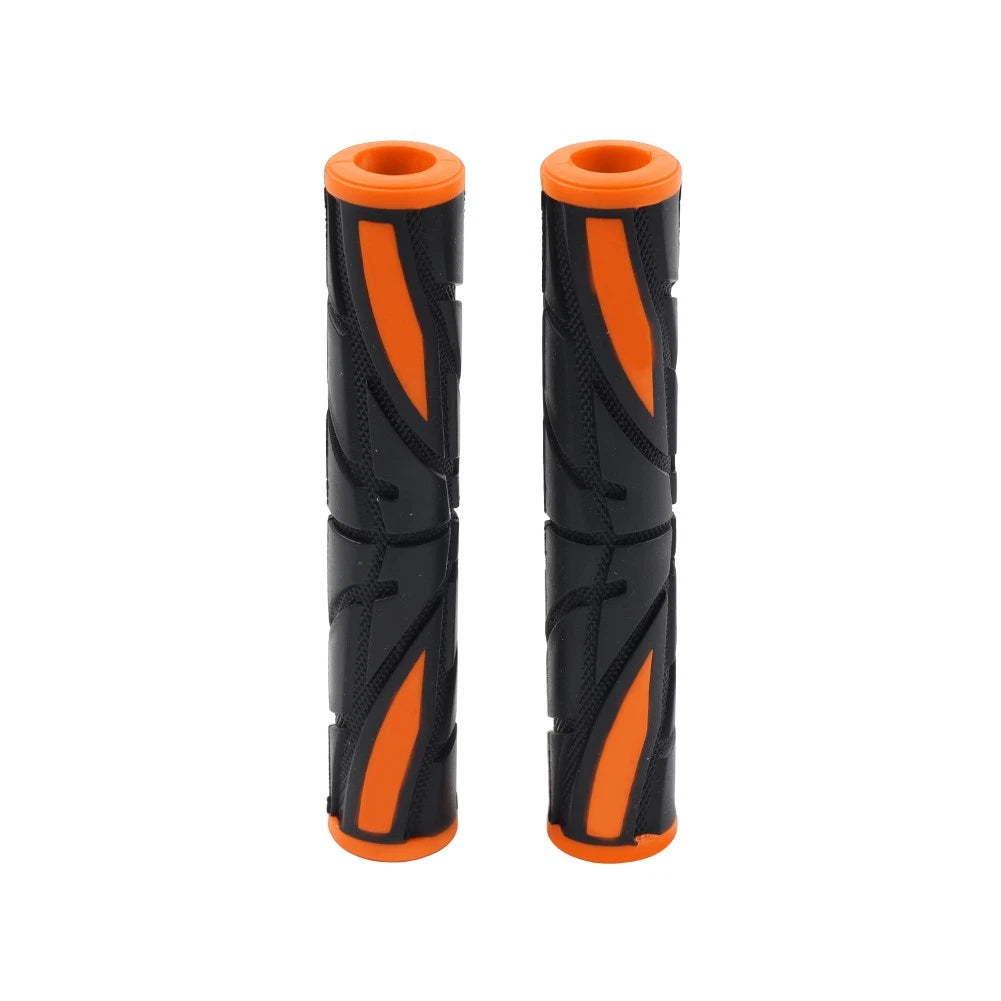 Universal Motorcycle Brake Clutch Lever Grips Sleeve Cover Orange