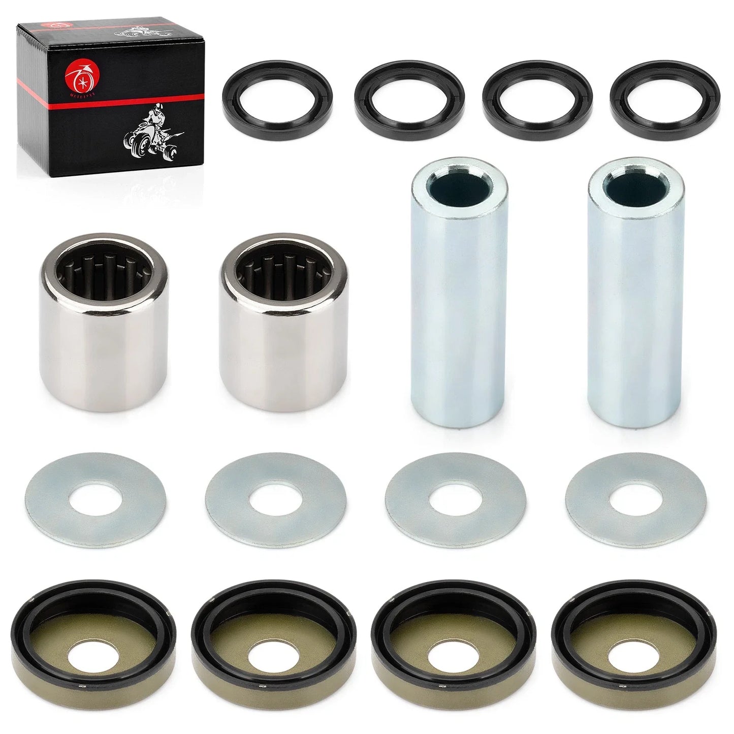 Front Lower A-Arm Bushing Seal Washer Kit for Arctic Cat 400 DVX (2004–2008)