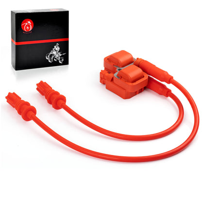 Ignition Coil and Spark Plug Wire Cap for Polaris Sportsman 850 1000 (2012–2024)