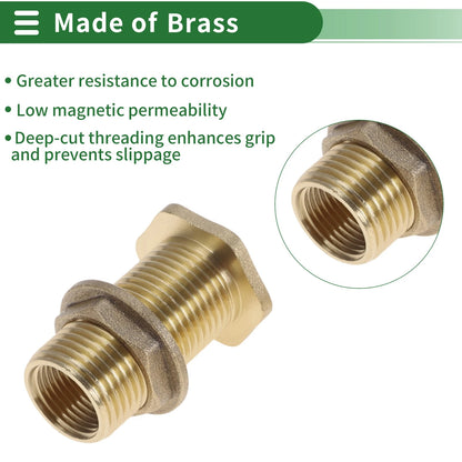 1/2" Male External Thread Connector Pipe Fittings with Thick Silicone Pad