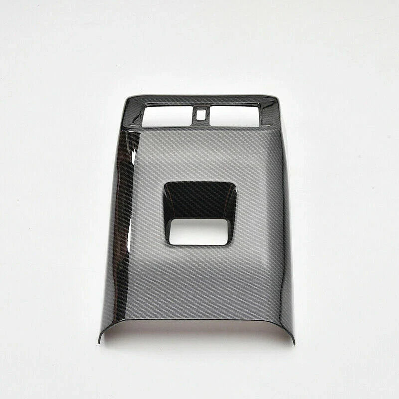 Carbon Fiber Rear Seat Air Vent Cover Trim Decor for Toyota RAV4 (2019–2023)