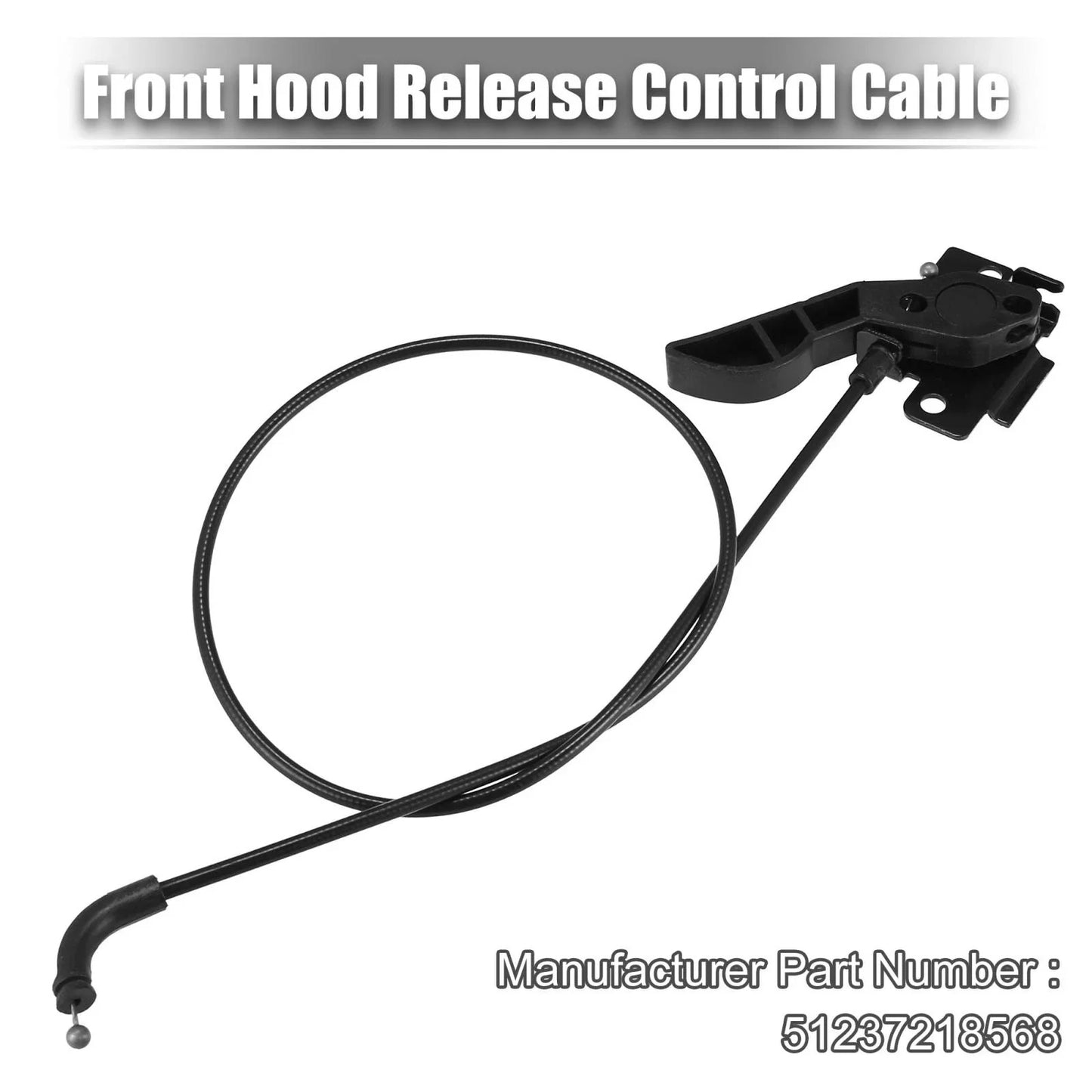 Engine Front Hood Release Cable for BMW X3 (2011-2017)