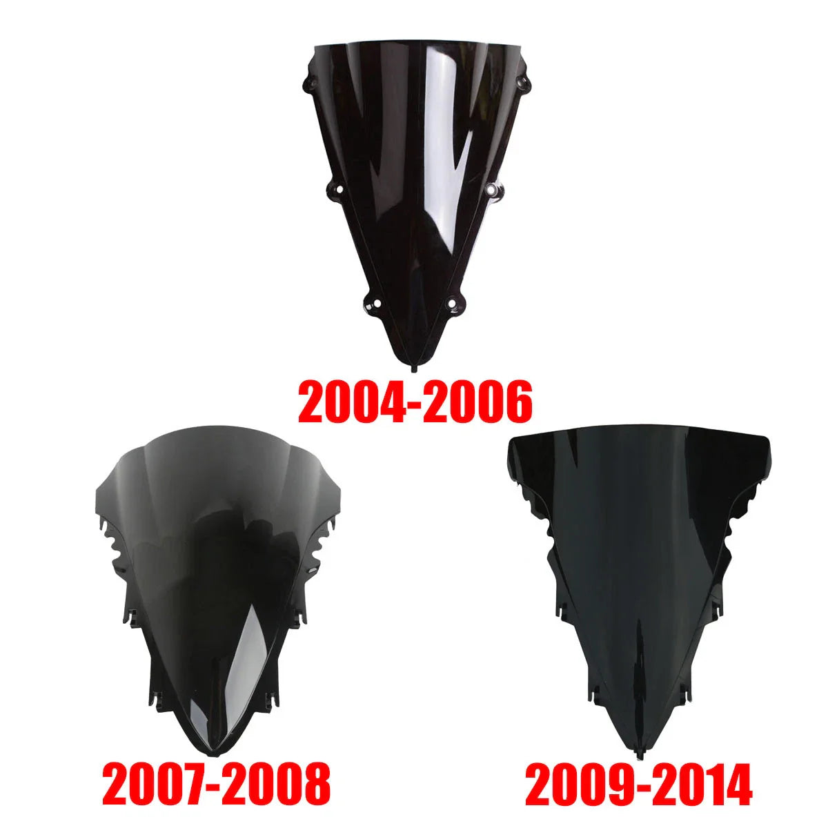 Dual Bubble Windshield for YAMAHA YZF-R1 (2004-2014)