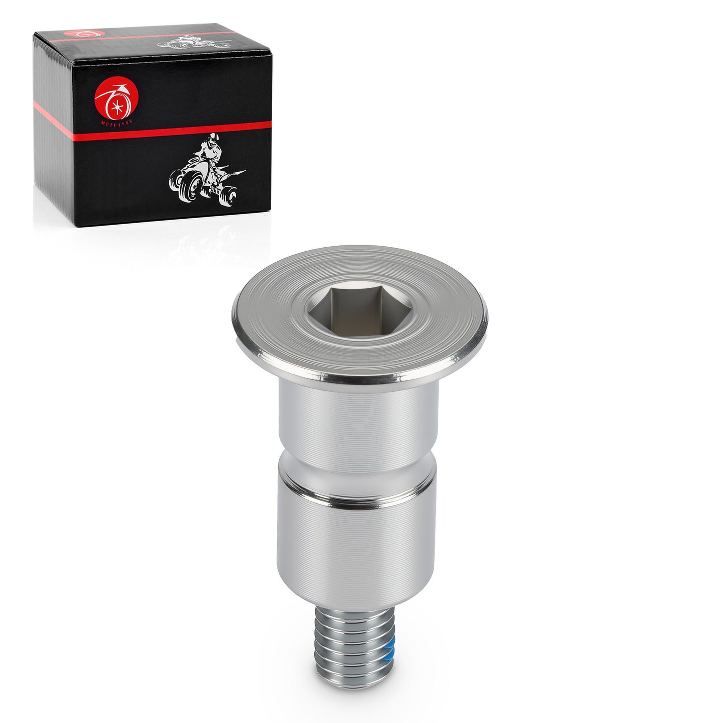 Rear Brake Pivot Shaft Bolt for Honda CR125R (1987–1992)
