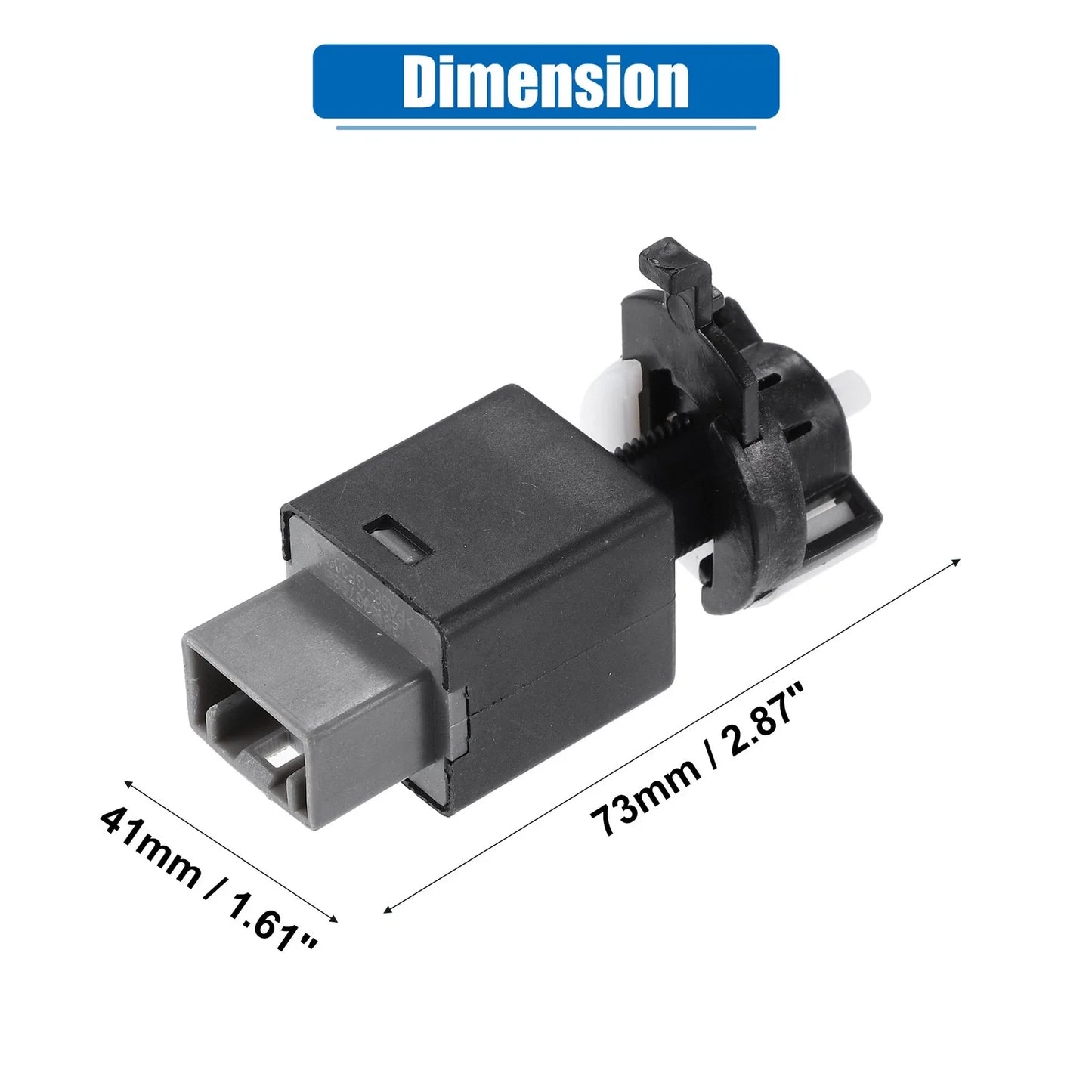 Stop Lamp Switch for Hyundai Elantra 2014-2020 - Plastic Metal Black White Gray