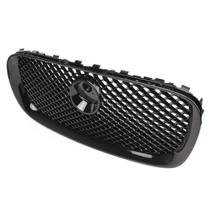 Front Upper Grille Radiator Grill with Emblem for Jaguar XF (2008-2011)