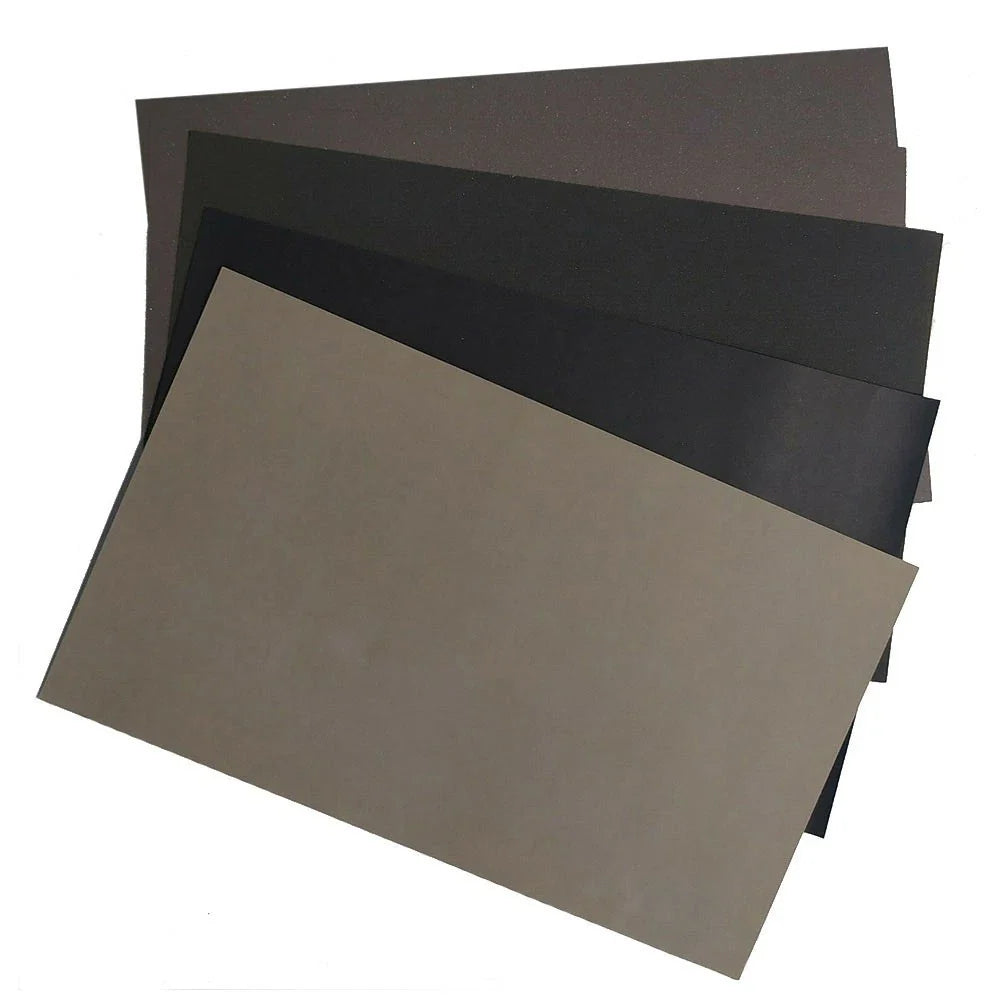 5pcs Water Sandpaper Papers 2000–7000 Mixed-Wet and Dry-Sandpaper