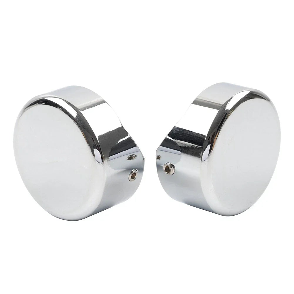 Chrome Upper Fork Caps Covers for Harley Softail Breakout FXBR FXBRS (2018-2023)