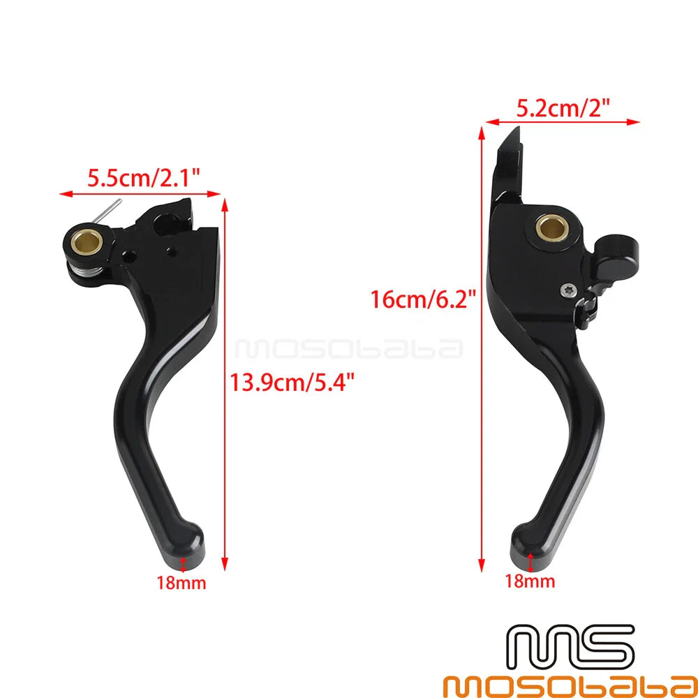 Adjustable Brake Clutch Lever for Harley Touring Street Glide Road Glide (24)