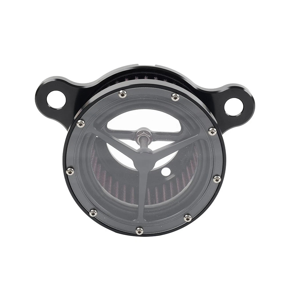 Red Clear Air Cleaner Intake Filter for Harley Sportster XL883 XL1200 (1991–2023)