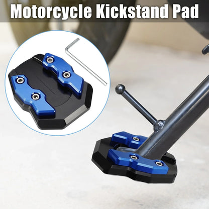 Kickstand Pad for Honda Adv-160 2022 with Wrench - Black Blue