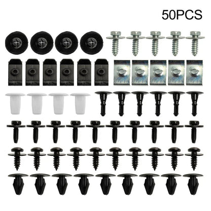 Guard Fasteners Screws Metal Plastic Cover Clips Bottom Shield