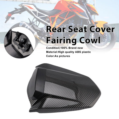Rear Passenger Seat Cover for 1290 Super Duke R (2014–2019) Black