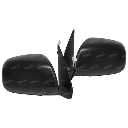 LH+RH / Black Electric Side Door Mirror for Toyota Hilux (2005–2010)