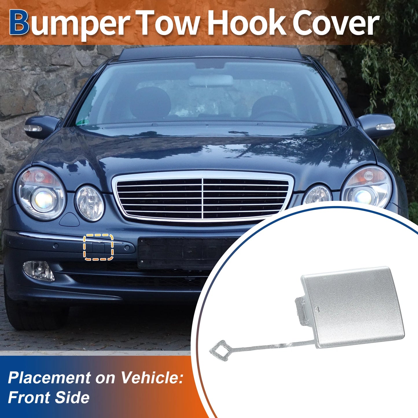 Tow Hook Cover for Mercedes-Benz (A2118850026)