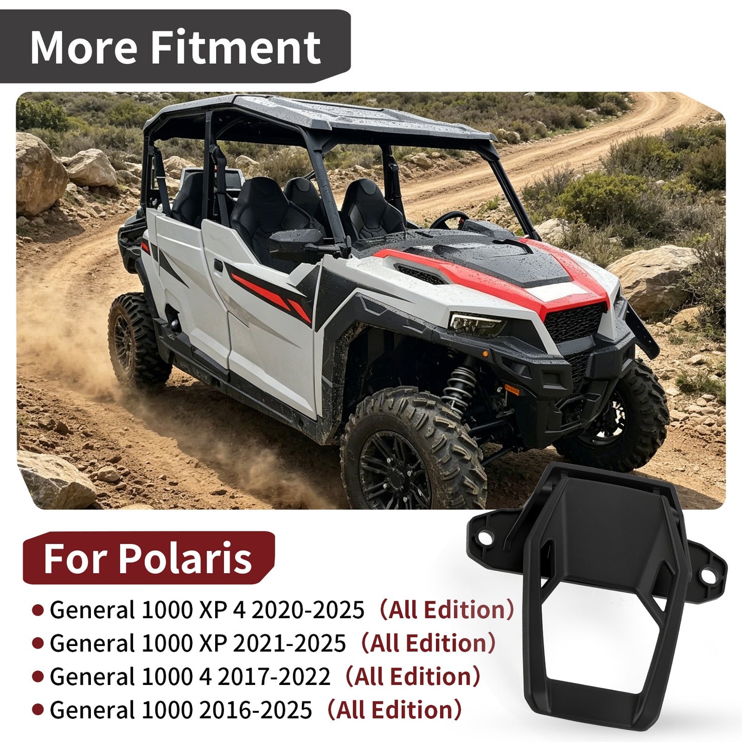 Inner Door Handle Assembly for Polaris General 1000 (2016–2025)