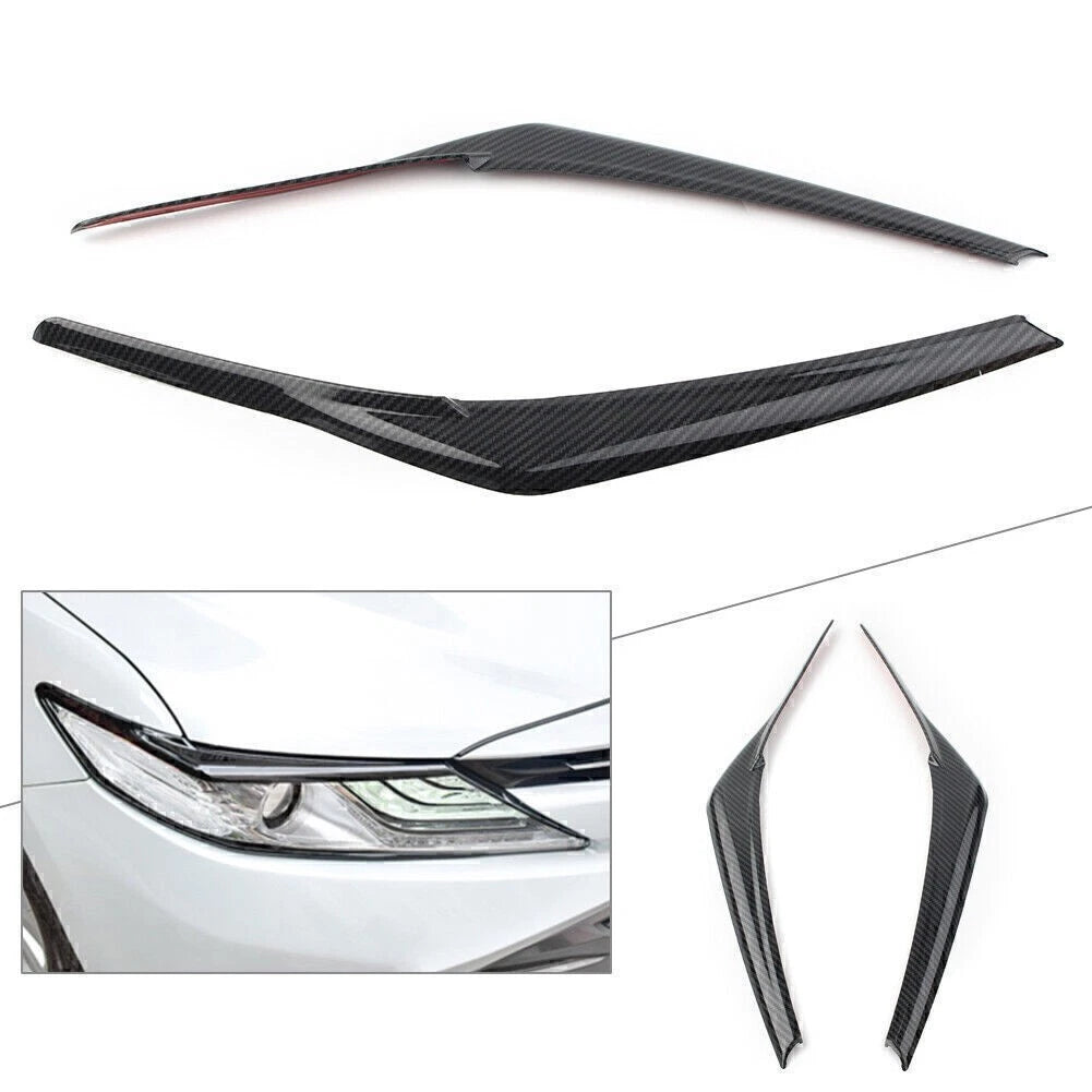 Set of 4 Carbon Fiber Inner Door Handle Bowl Cover Trim for Toyota C-HR (2016–2021)