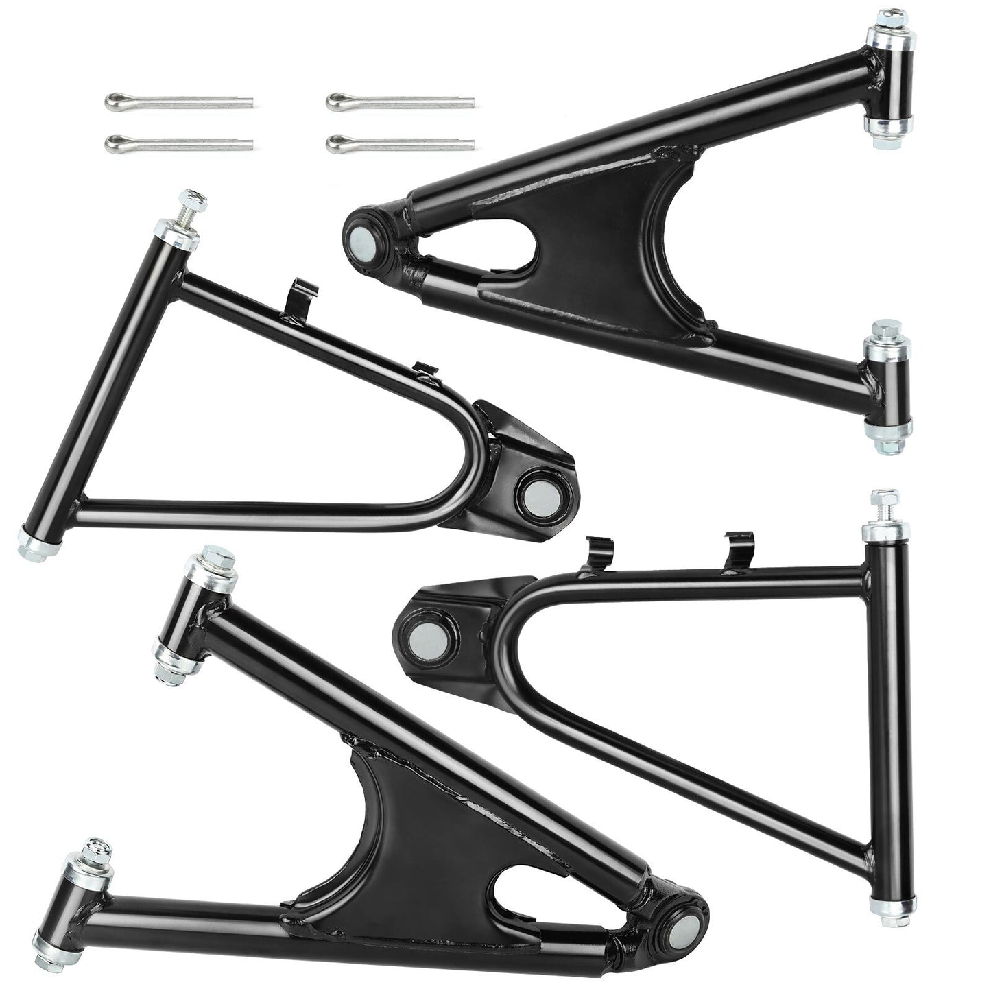 Set of 2 Front Upper Lower Control A-Arms for Yamaha Banshee 350 (1987–2006)