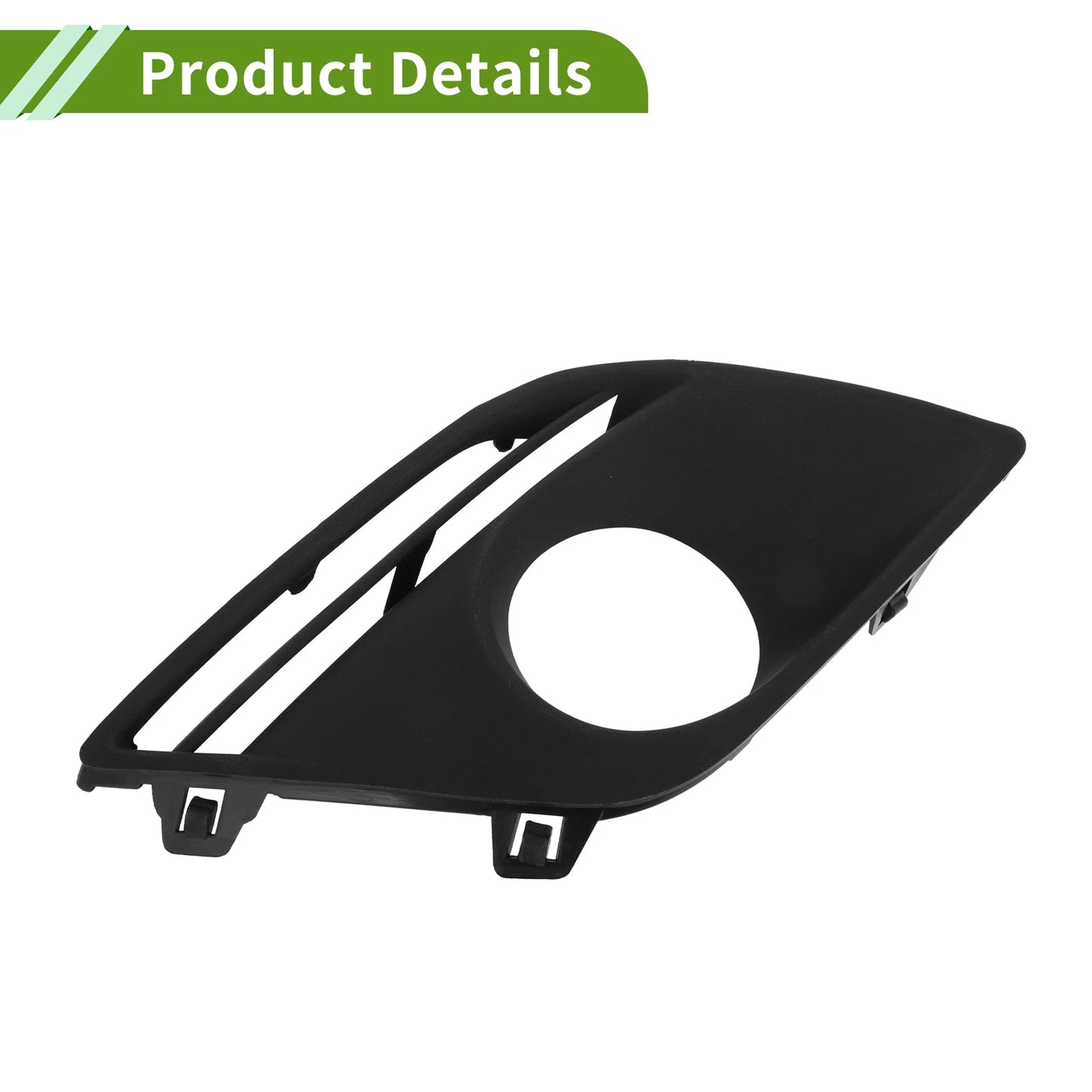 1 Pc Fog Light Grill for Volvo XC60 (2010–2016) No. 30763416 Black
