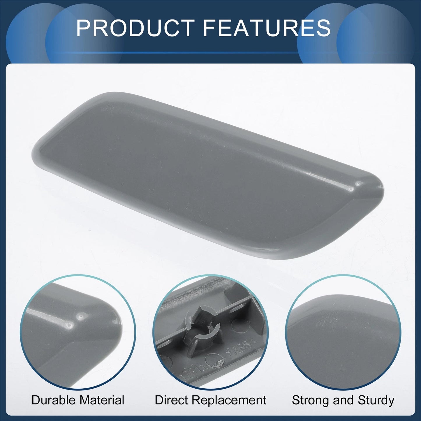 Front Left Washer Nozzle Cover Cap for Honda Accord VIII (2011–2013)