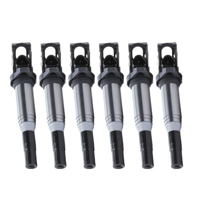 6Pcs Ignition Coil Set for BMW X3 X5 325 335 535 E82 (2004-2013)