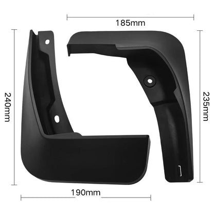 4x Mud Flaps Splash Guards Fender Mudguard for Chevrolet Malibu (2016–2023)