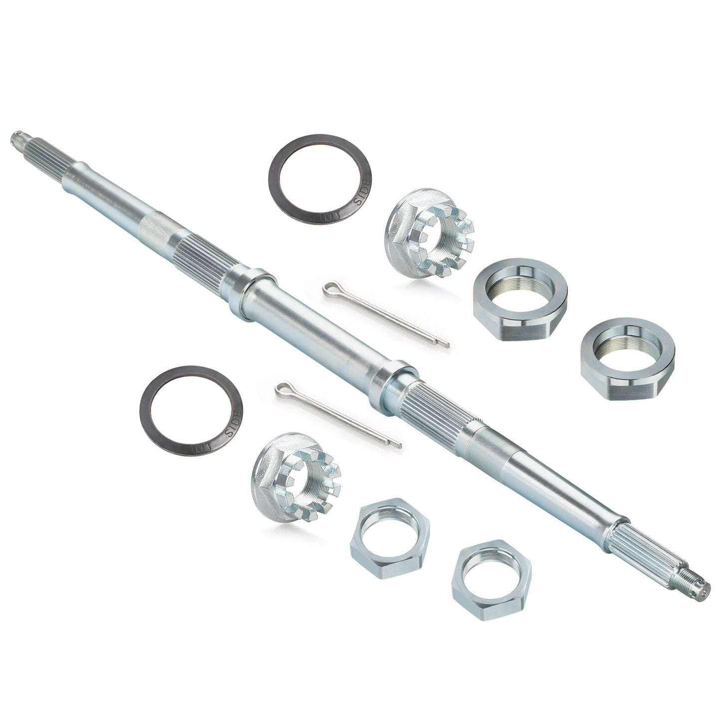Rear Axle Shaft with Nut Pin Kit for Honda FourTrax 300 (1993–2000)