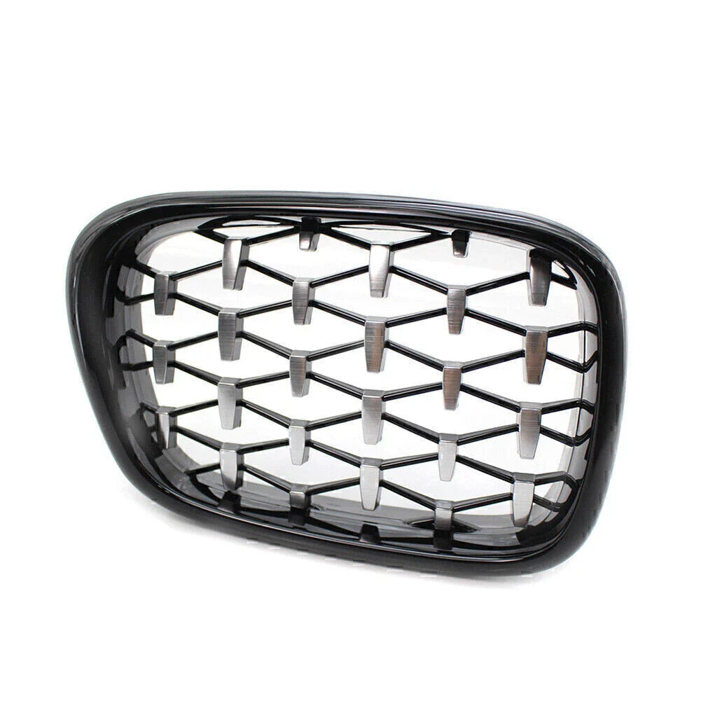 Honeycombe Mesh Front Bumper Grille for BMW E39 5-Series (1999-2003)