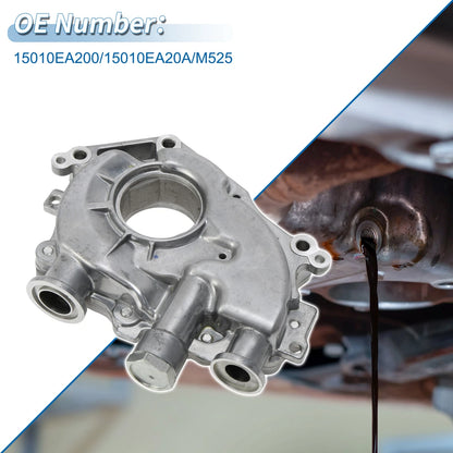Engine Oil Pump for Nissan Frontier (2005–2019) - 15010EA200, 15010EA20A, M525