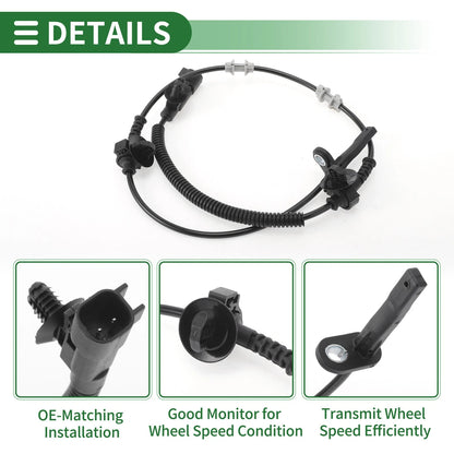 ABS Wheel Speed Sensor No. 23408832 for Chevrolet Camaro (2016–2024)