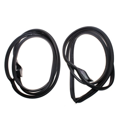 Set of 2 Front Door Weatherstrip Seals for Mercedes-Benz W201 (1982–1993)