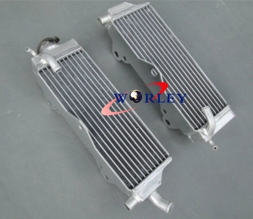 Aluminum Radiator & Blue Hose for Honda CR500 CR500R (1989)