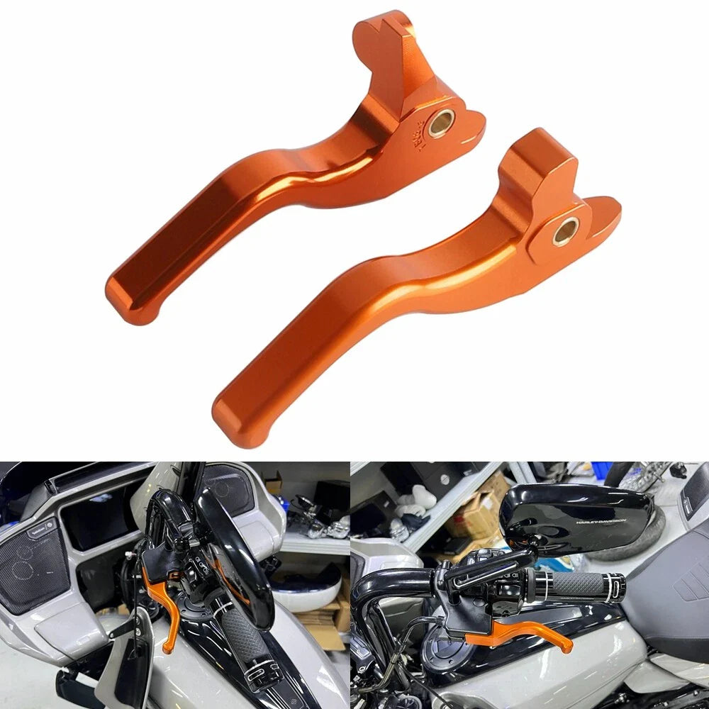 Brake & Clutch Levers Kit for Harley Touring Road Glide FLTRX Freewheeler (2017-2020)
