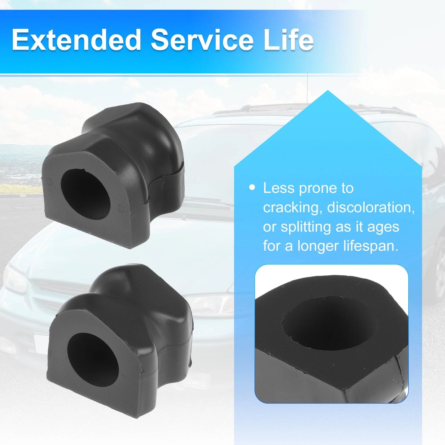 2X Stabilizer Sway Bar Bushing Kit for Lexus GX460 (2010–2023) K200618