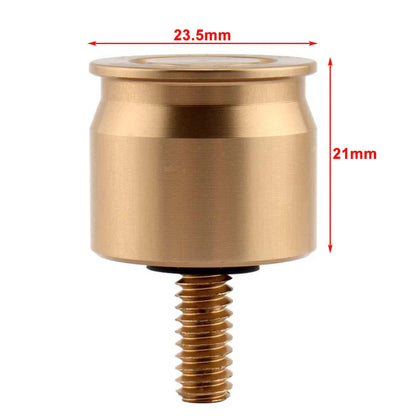 M6 Rear Fender Seat Screw Cover for Harley Sportster, Street Glide (2004-2023)