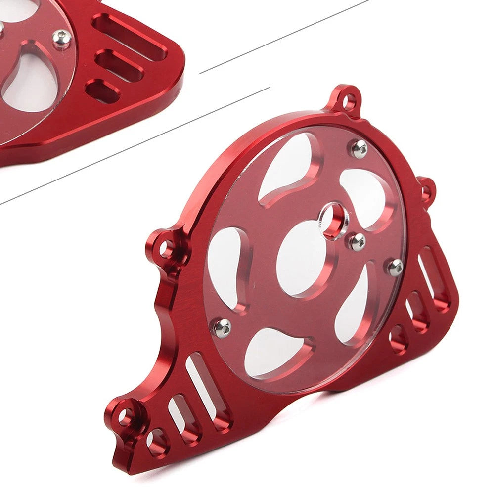 Front Engine Sprocket Cover Chain Guard for Kawasaki Z1000 (2010–2017) RED