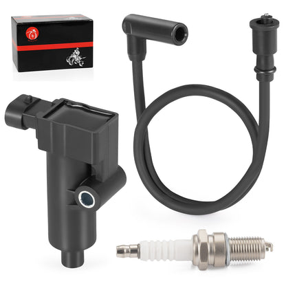 Ignition Coil Spark Plug Wire Kit for Hisun 500 UTV (2015–2023)