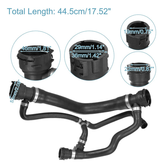Engine Radiator Coolant Heater Hose for BMW 745i (2002 - 2005)