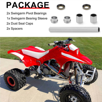 Swing Arm Bushings Bearings Rebuild Kit for Honda FourTrax 250 (1988–1989)