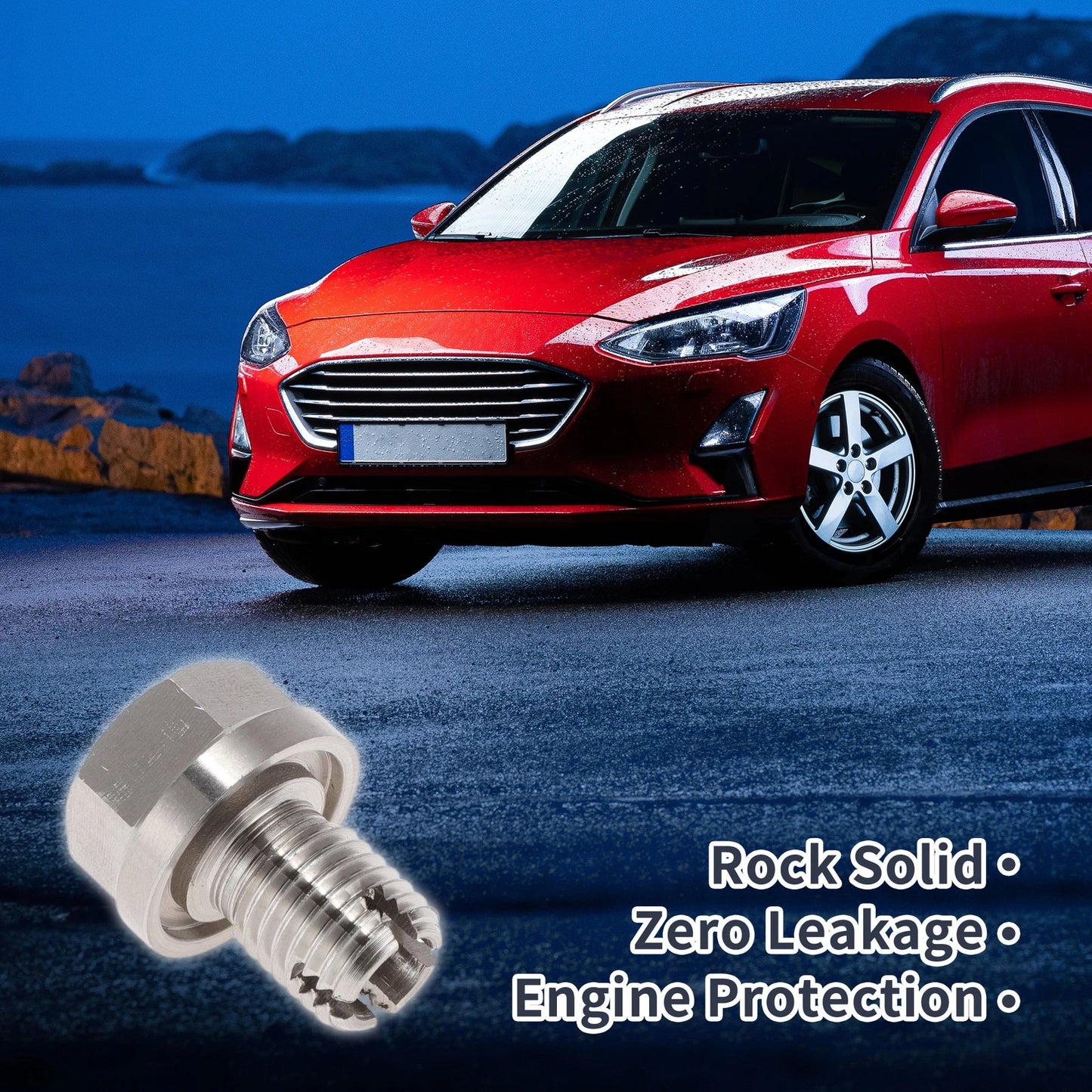 M12.1x1.5 Oil Drain Plug for Various Models (Includes Hex Key & Washers)