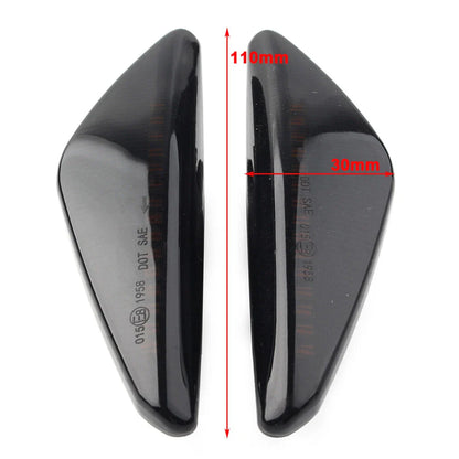 ABS Dynamic LED Side Marker Turn Signal Lights for BMW F25 E70 E71 E72 E70 (2010-2017)
