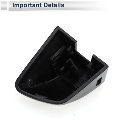 Front Left Door Handle Cover for Porsche Cayenne (2011–2017) No. 95853187900G2X Black