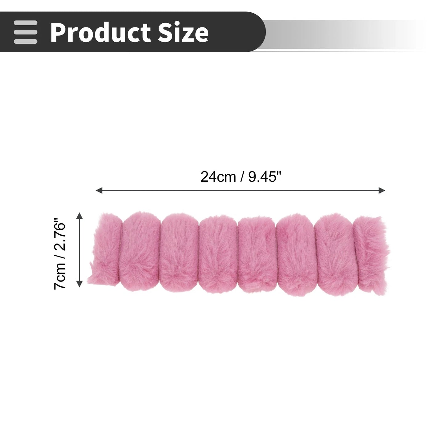 Set of 2 Rose Red Seat Belt Cover Pads for Universal Fit (24cm)