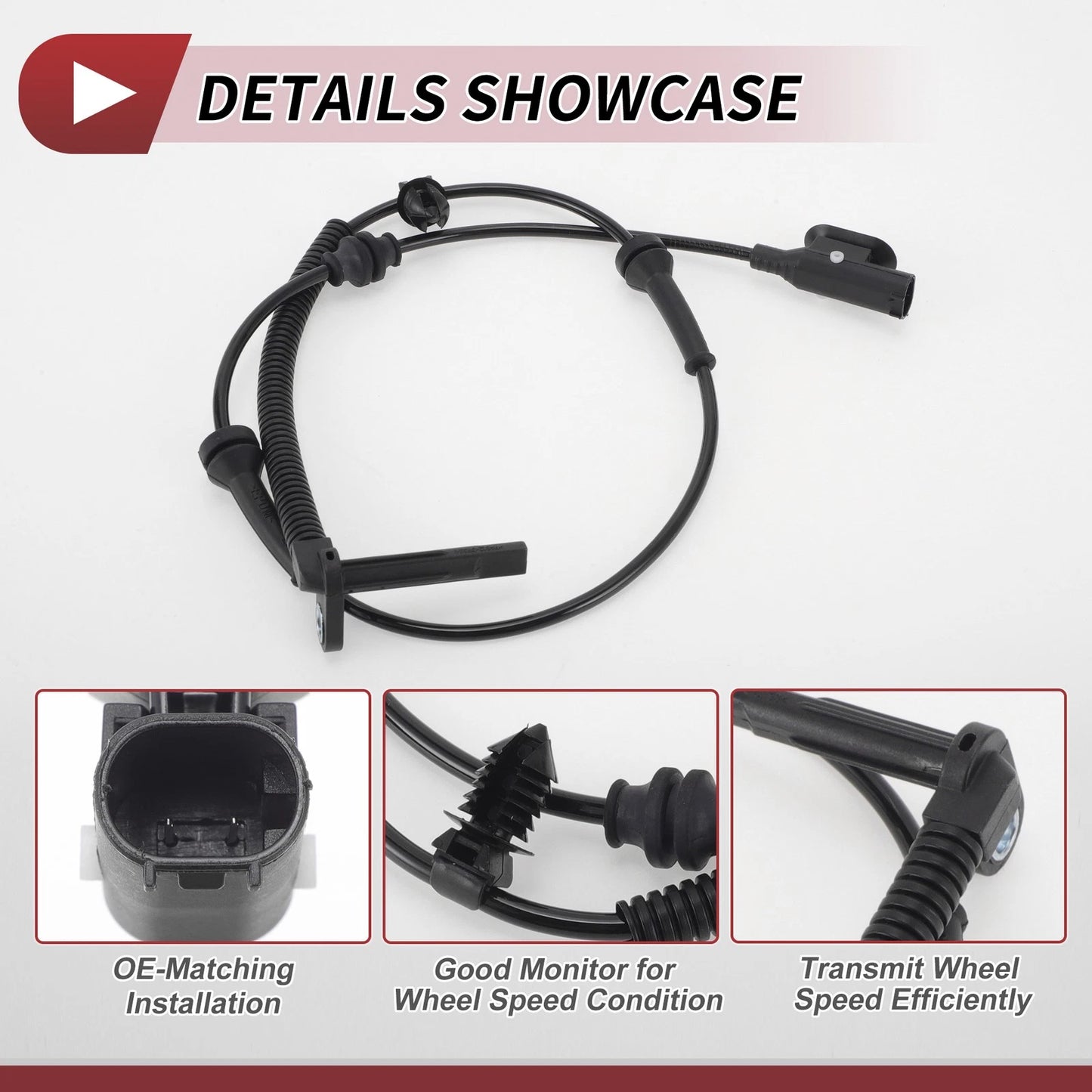 ABS Wheel Speed Sensor No. 68141887AC for Jeep Cherokee (2014–2020)