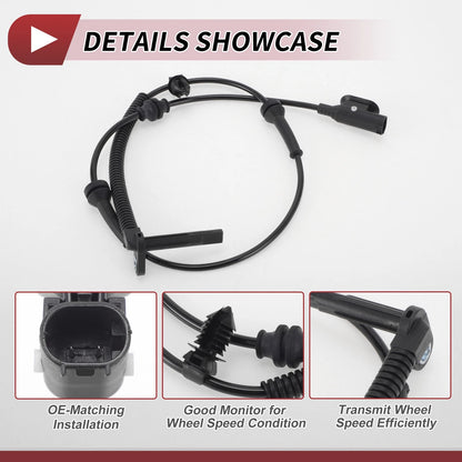 ABS Wheel Speed Sensor No. 68141887AC for Jeep Cherokee (2014–2020)