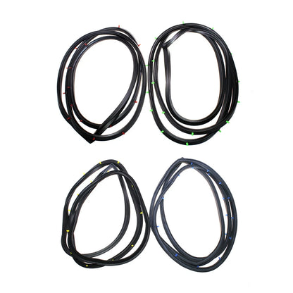 Set of 2 Door Weatherstrips for Mazda Familia BD GLC 323 (1980–1985)
