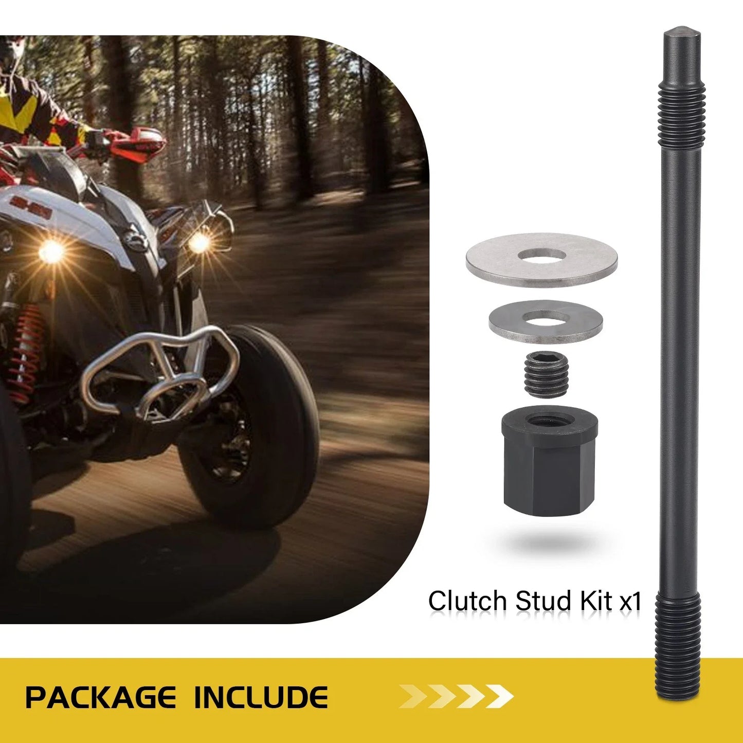 Clutch Stud Kit for Can-Am Outlander Maverick Commander Max (2016–2023)
