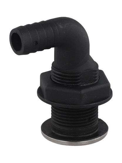 1 x Bilge Pump Fitting 33MM Bilge Thru Elbow Hull Fitting for Boat