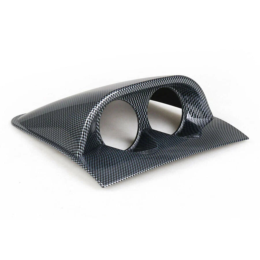 Dual Hole Pod Gauge Mount Holder 52mm for Car Dashboard (No Year Specified)