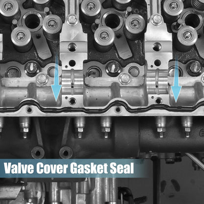Engine Valve Cover Gasket Set of 2 VS50808R VS50502 for Chevrolet Cadillac CTS (2003–2019)